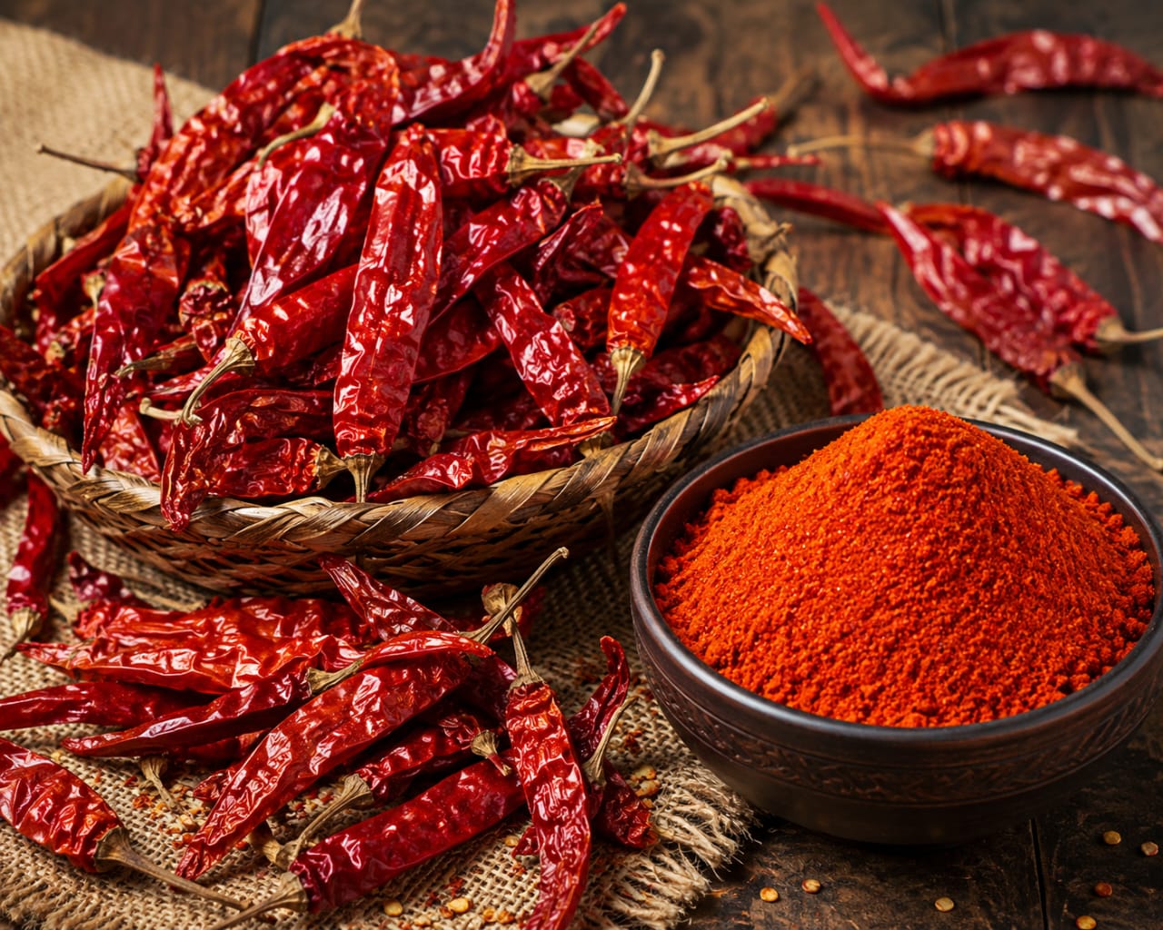 Red chilly Powder/നാടൻ മുളകുപൊടി