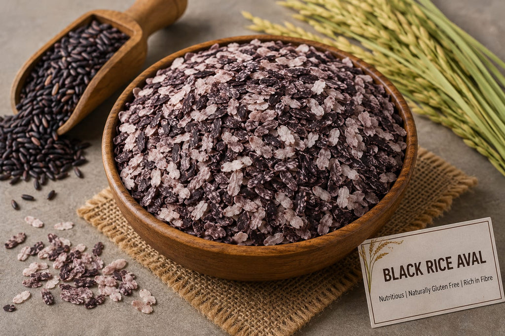 Black Rice Flakes/കറുപ്പ് കവുണി അരിഅവിൽ