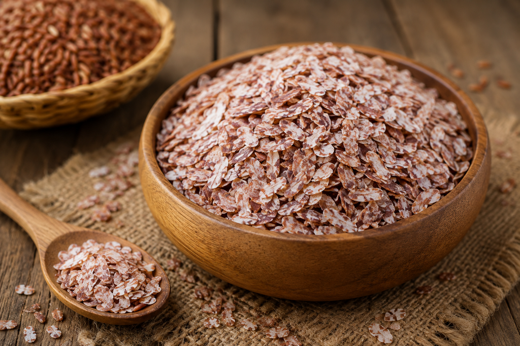 Red Rice Flakes / ചുവപ്പ് അരി അവിൽ