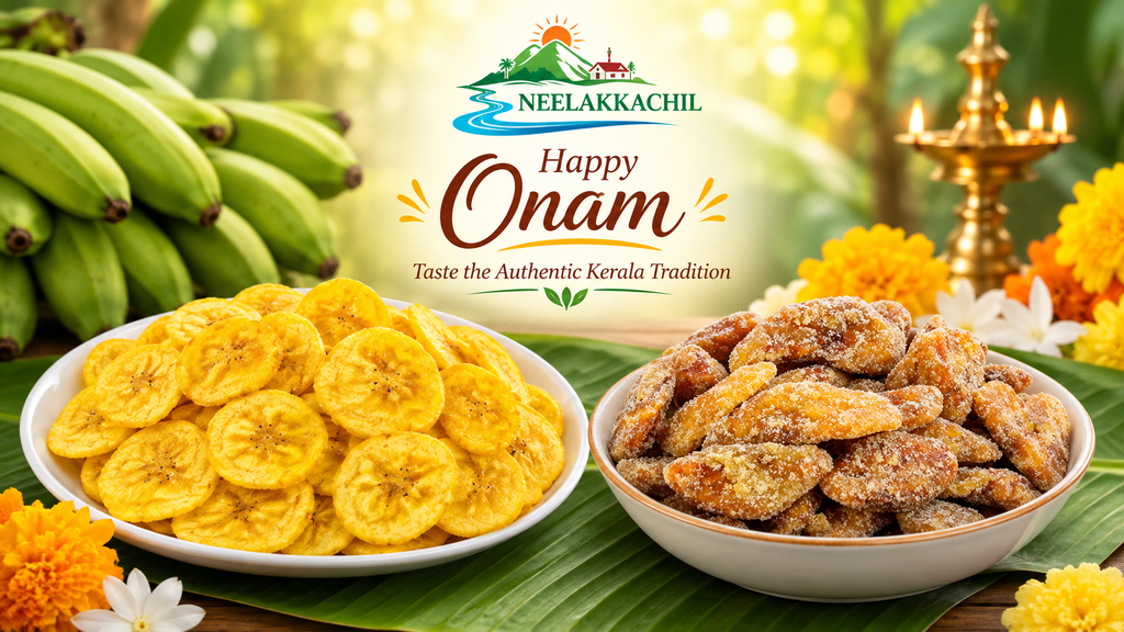 Onam Combo - Banana Chips And Sarkkaravaratty