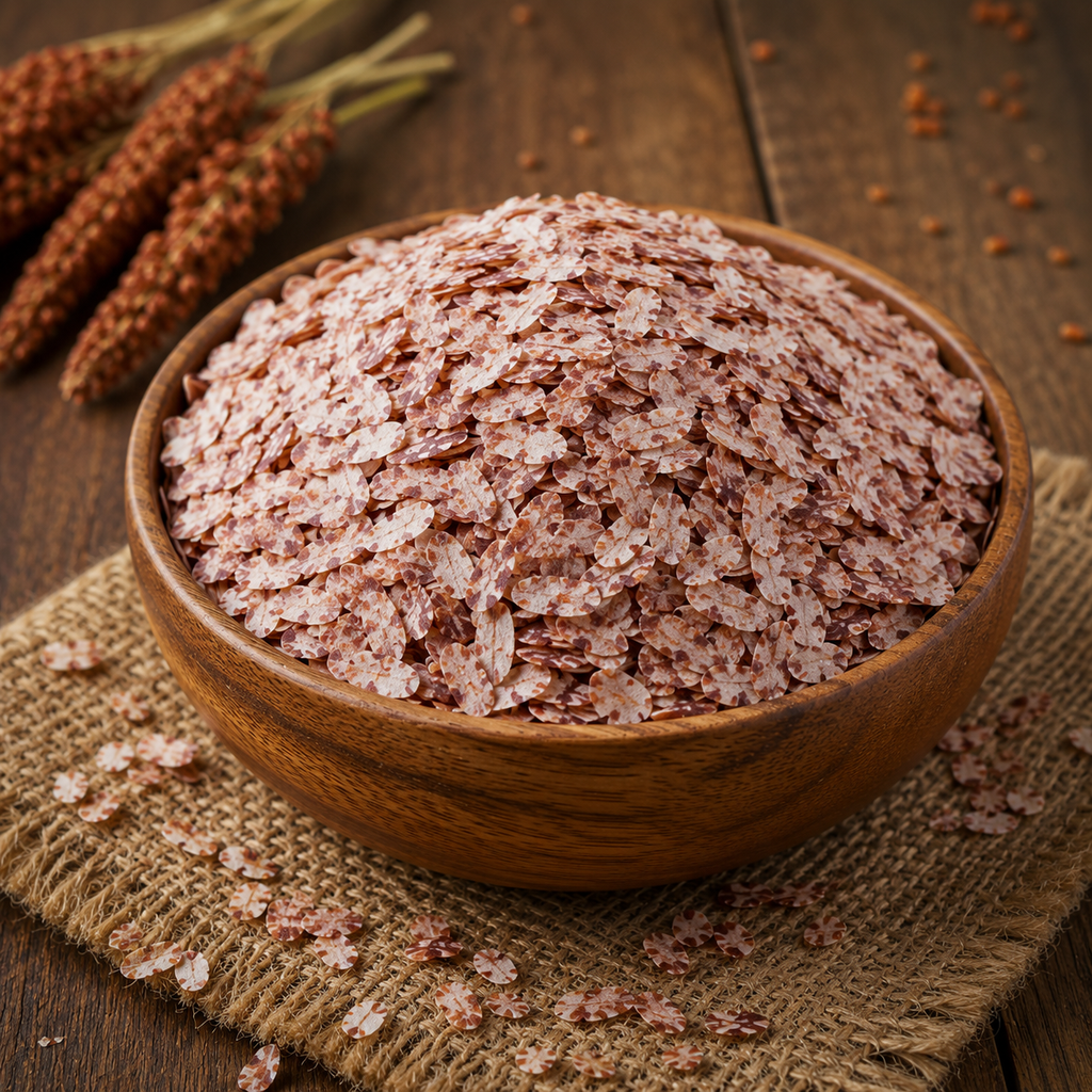Red Sorghum Flakes/ചുവന്ന ചോളം അവിൽ